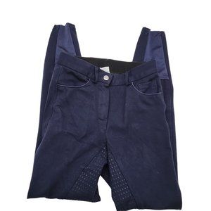 HR Farm CHRON Riding Breeches For Women Full Seat Silicone Pants size 22